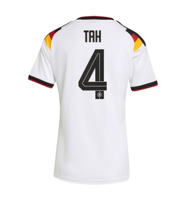 Tyskland Jonathan Tah #4 Replika Hemmatröja Damer VM 2026 Kortärmad